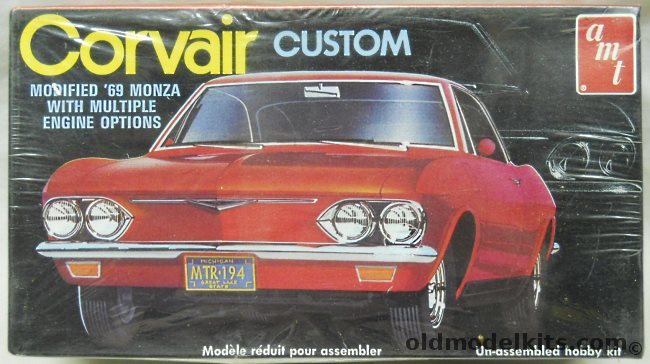 AMT 1/25 1969 Chevrolet Corvair, T159 plastic model kit